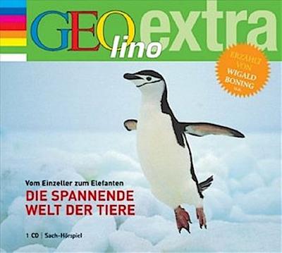 Die spannende Welt der Tiere, 1 Audio-CD