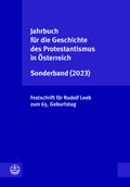 Jahrbuch für die Geschichte des Protestantismus in