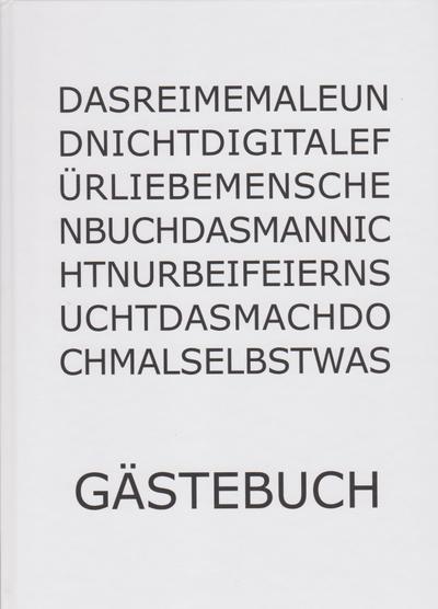 Gästebuch