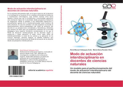 Modo de actuación interdisciplinario en docentes de ciencias naturales