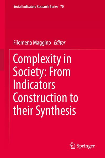 Complexity in Society: From Indicators Construction to their Synthesis