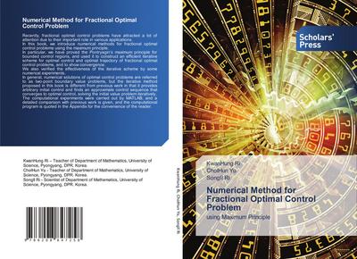 Numerical Method for Fractional Optimal Control Problem