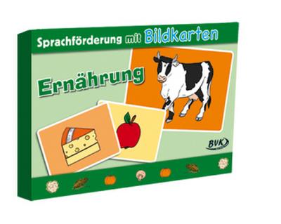 Sprachförderung mit Bildkarten "Ernährung"