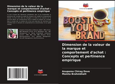 Dimension de la valeur de la marque et comportement d’achat : Concepts et pertinence empirique