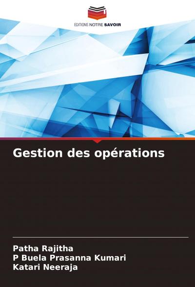 Gestion des opérations