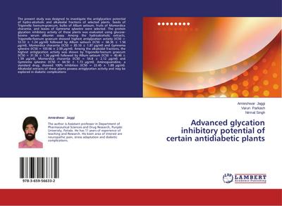 Advanced glycation inhibitory potential of certain antidiabetic plants