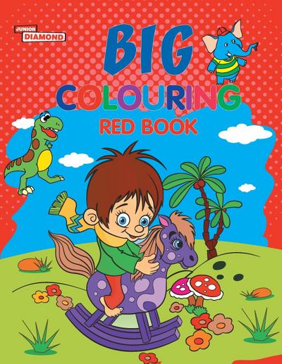 Big Colouring Red Book for 5 to 9 years Old Kids| Fun Activity and Colouring Book for Children