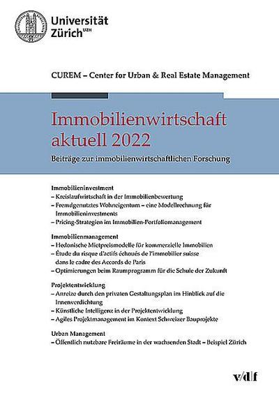 Immobilienwirtschaft aktuell 2022