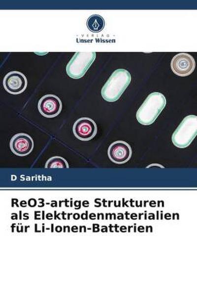 ReO3-artige Strukturen als Elektrodenmaterialien für Li-Ionen-Batterien