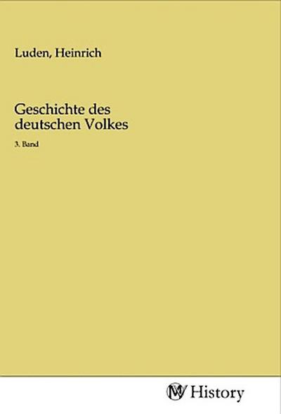Geschichte des deutschen Volkes