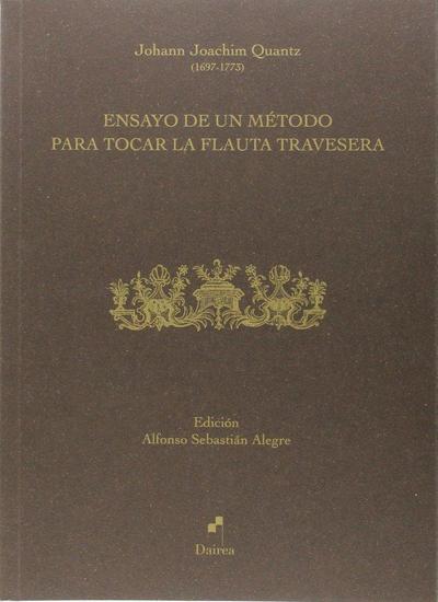 Ensayo de un método para tocar la flauta travesera