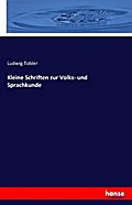 Kleine Schriften zur Volks- und Sprachkunde
