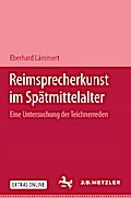 Reimsprecherkunst im Spätmittelalter