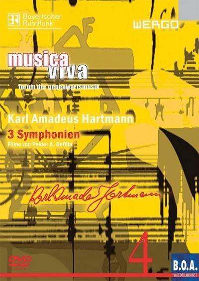 Karl Amadeus Hartmann - 3 Symphonien,1 DVD