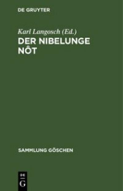 Der Nibelunge Nôt