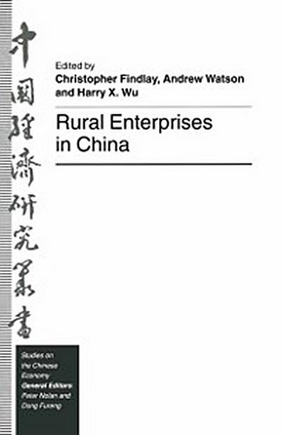 Rural Enterprises in China