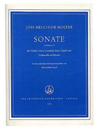 Sonate für Violine, Harfe,Cembalo (Orgel) und