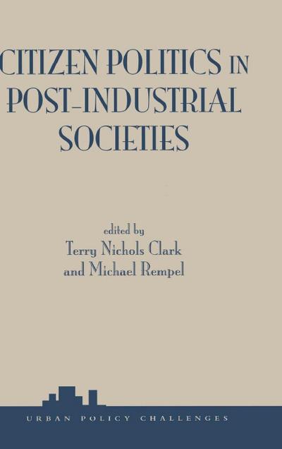Citizen Politics In Post-industrial Societies
