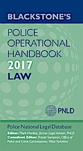 Blackstone’s Police Operational Handbook 2017