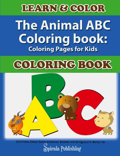 The Animal ABC Coloring Book