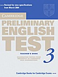 Cambridge Preliminary English Test 3. Teacher` Book