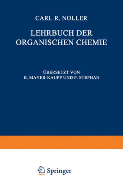Lehrbuch der Organischen Chemie