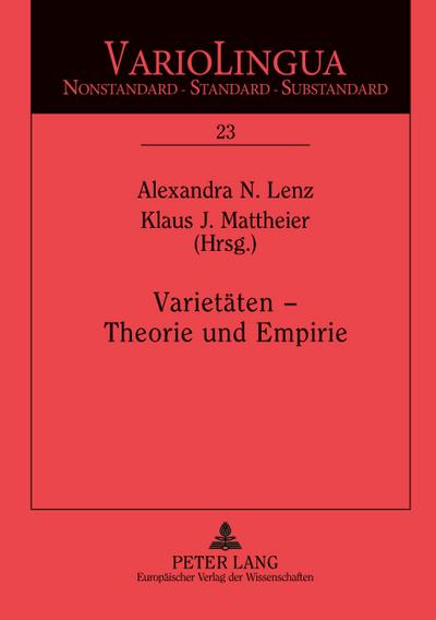 Varietäten - Theorie und Empirie