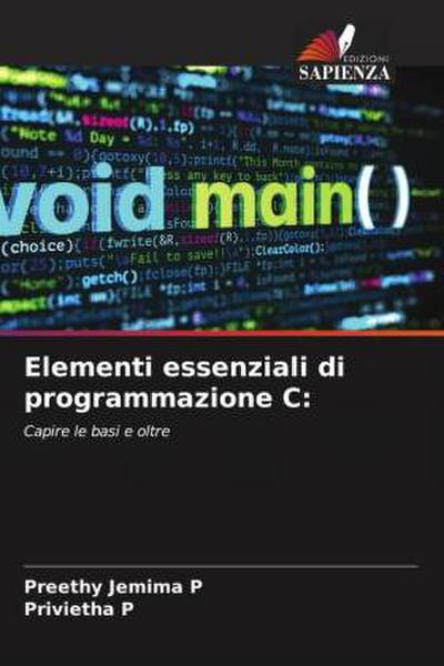 Elementi essenziali di programmazione C: