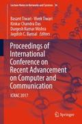 Proceedings of International Conference on Recent 