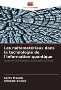 Les métamatériaux dans la technologie de l’information quantique