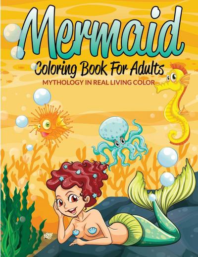 Mermaid Coloring Book For Adults