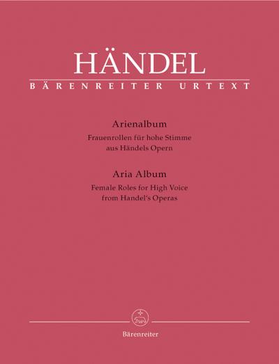 Arienalbum, Frauenrollen für hohe Stimme aus Händels Opern, Klavierauszug