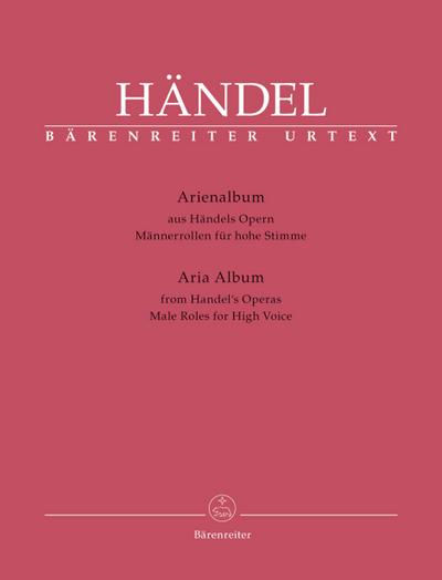Arienalbum, Männerrollen für hohe Stimme aus Händels Opern, Klavierauszug