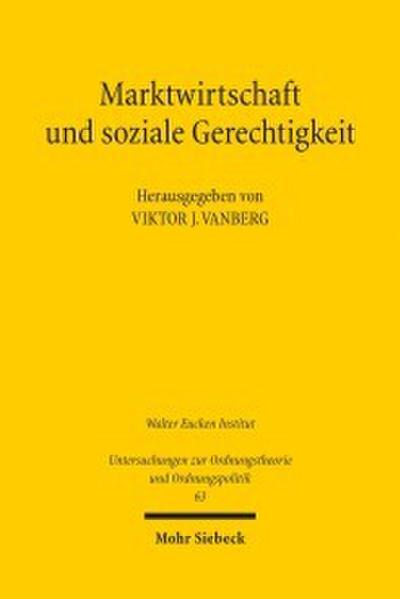 Marktwirtschaft und soziale Gerechtigkeit