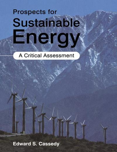 Prospects for Sustainable Energy