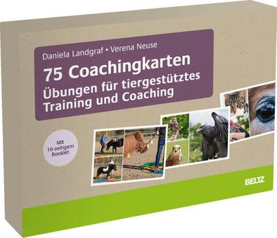 75 Coachingkarten Übungen für tiergestütztes Training und Coaching