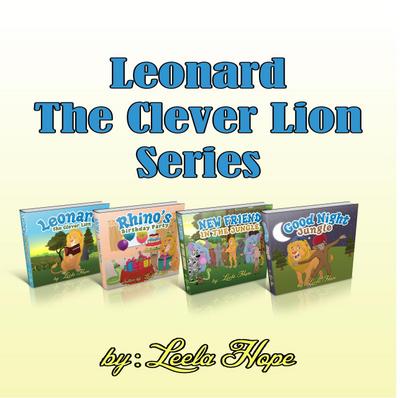 Leonard The Clever Lion Series (Bedtime children’s books for kids, early readers)