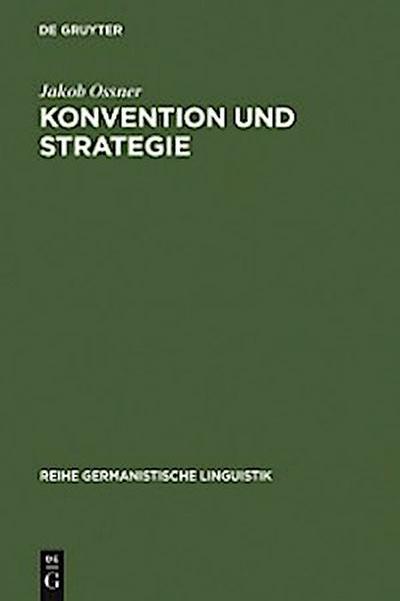 Konvention und Strategie