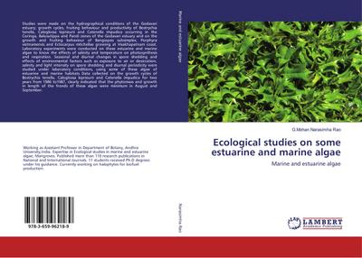 Ecological studies on some estuarine and marine algae