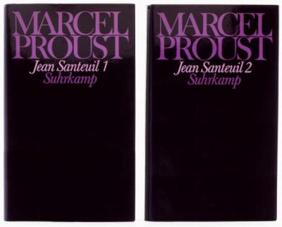 Werke, Frankfurter Ausgabe Jean Santeuil. Bd.1+2