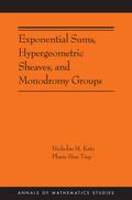 Exponential Sums, Hypergeometric Sheaves, and Monodromy Groups