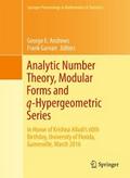 Analytic Number Theory, Modular Forms and q-Hyperg