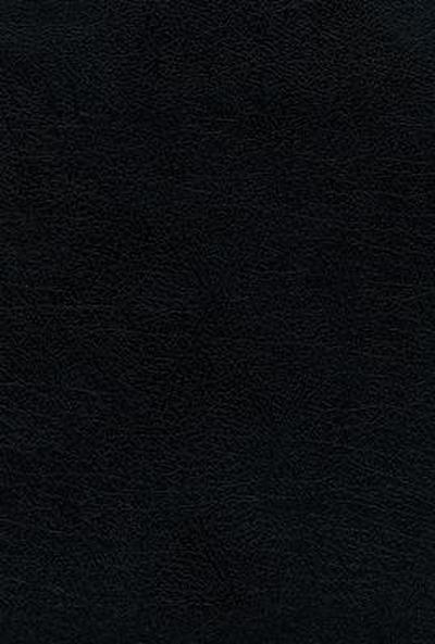 Rvr60, Santa Biblia, Letra Grande, Piel Fabricada, Negro, Palabras de Jesús En Rojo, Comfort Print