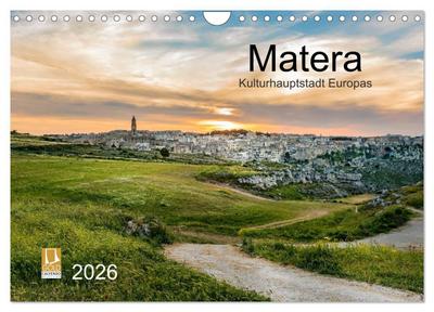 Matera (Wandkalender 2026 DIN A4 quer), CALVENDO Monatskalender