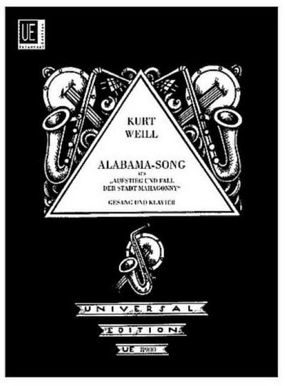 Alabama-Song aus Mahagonnyfür Gesang und Klavier