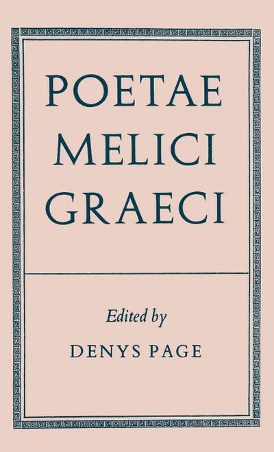 Poetae Melici Graeci