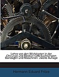 Lehre von den Wichtigsten in der Chirurgie und Med