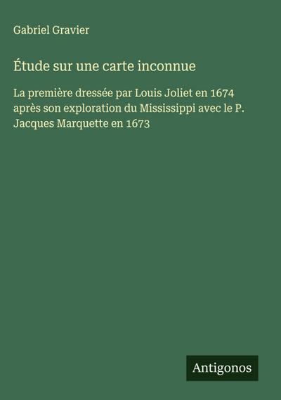 Étude sur une carte inconnue