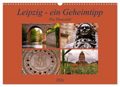 Leipzig - ein Geheimtipp (Wandkalender 2026 DIN A3 quer), CALVENDO Monatskalender