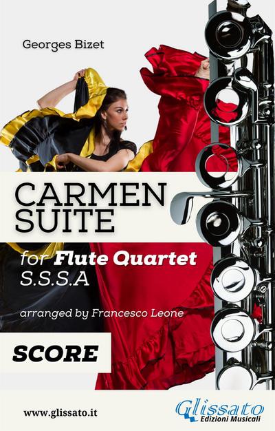 "Carmen" Suite for Flute Quartet (score)